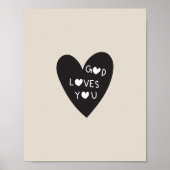 God loves you ポスター (正面)