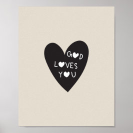 God loves you ポスター