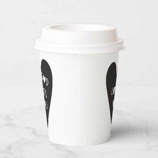 God loves you 紙コップ (右)