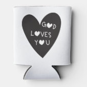 God loves you 缶クーラー (正面)