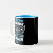 God Made The Strongest And Named Them Glaser ツートーンマグカップ (正面左)