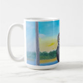 God Morning コーヒーマグカップ (左)