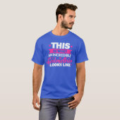 God Motherhis Is What An Incredible Godmother Look Tシャツ (正面フル)