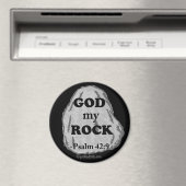 God my Rock gotGod316.com聖なる書物、 経典 マグネット (インサイチュ (食洗機))