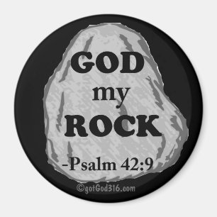 God my Rock gotGod316.com聖なる書物、 経典 マグネット