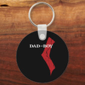 God Of Boy - Dad Video Game Father's Day Edition  キーホルダー (正面)