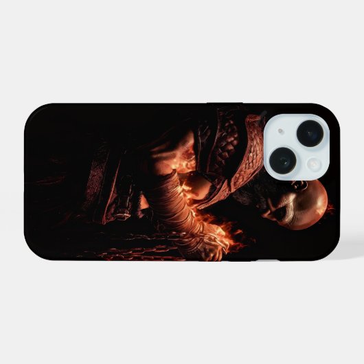 God of War Kratos iPhone 15ケース (裏面横)