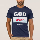 GOD Over Science Tシャツ (正面)