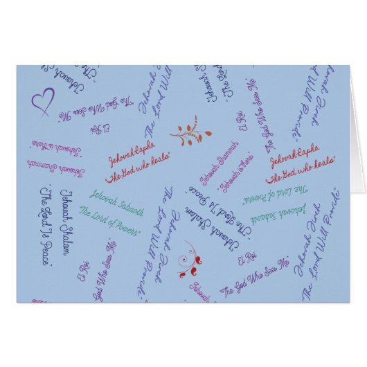 God Parakaleoノートカードの名前とキャラクター (正面横)