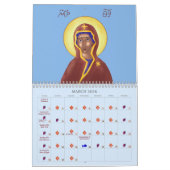 God Peace Orthodox Calendar 2026 カレンダー (3月 2026)