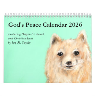 God Peace Orthodox Calendar 2026 カレンダー