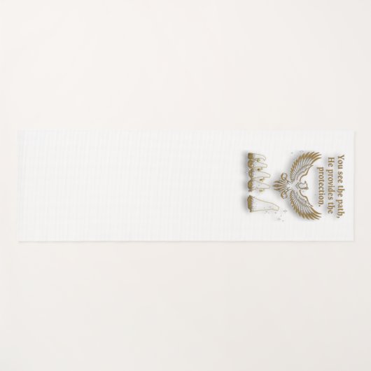 God protection ヨガマット (正面(横))