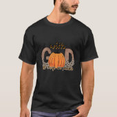 God Religious Quote All Things Possible Fall Pumpk Tシャツ (正面)