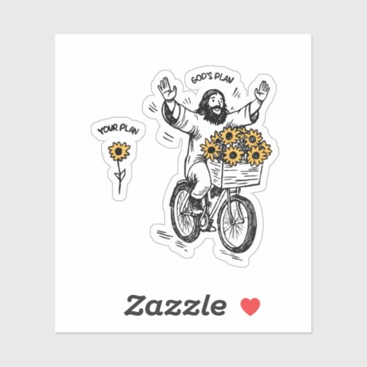 God’s Plan vs Your Plan シール (シート)