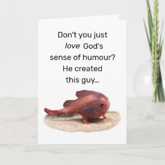 God’s Quirky Creation サンキューカード