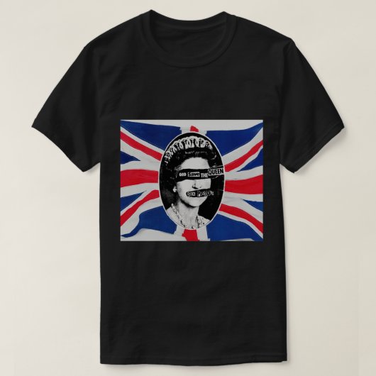 God Save the Queen (HQ) Tapestry1 Tシャツ (デザイン正面)