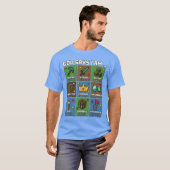 God Says I Am Bible Verses Pixel Art Christian Gam Tシャツ (正面フル)
