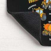 God Says I Am Christian Bible Verses Boys Construc マウスパッド (コーナー)