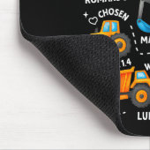 God Says I Am Christian Bible Verses Boys Construc マウスパッド (コーナー)