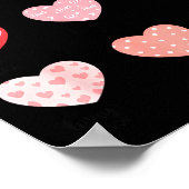 God Says I Am Christian Faith Heart Valentine Jesu ポスター (角)