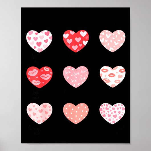 God Says I Am Christian Faith Heart Valentine Jesu ポスター (正面)