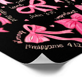 God Says I Am Coquette Bow Coquette Bow Fall Valen ポスター (角)