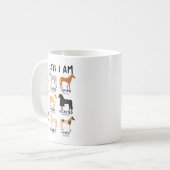 God Says I Am Horses Christian Women Girls Kids Bo コーヒーマグカップ (正面左)