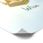 God Says I Am – Scripture Declaration Nursery Wal ポスター (角)