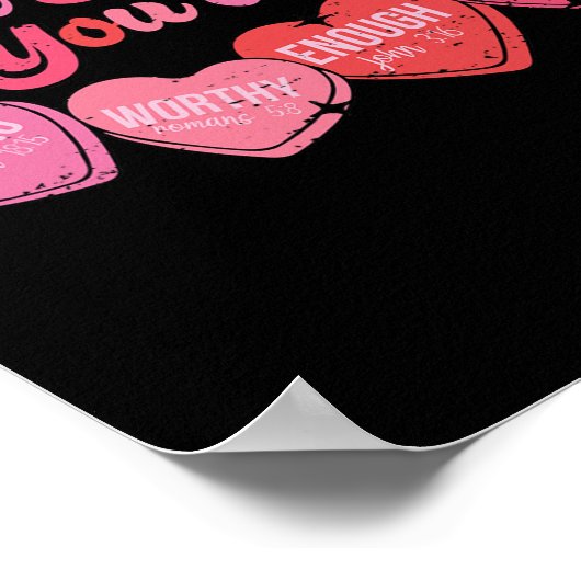 God Says You Are Valentine  ポスター (角)