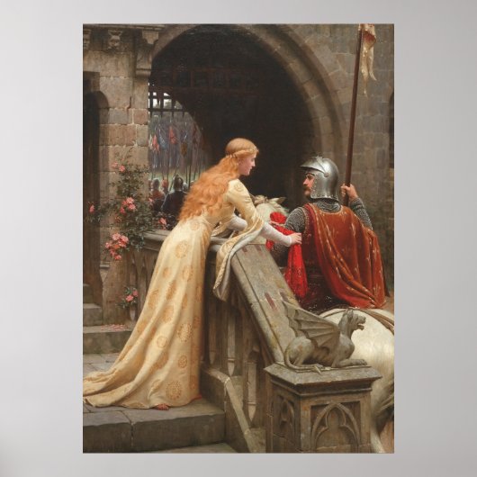God Speed by Edmund Blair Leighton, c.1900 ポスター (正面)