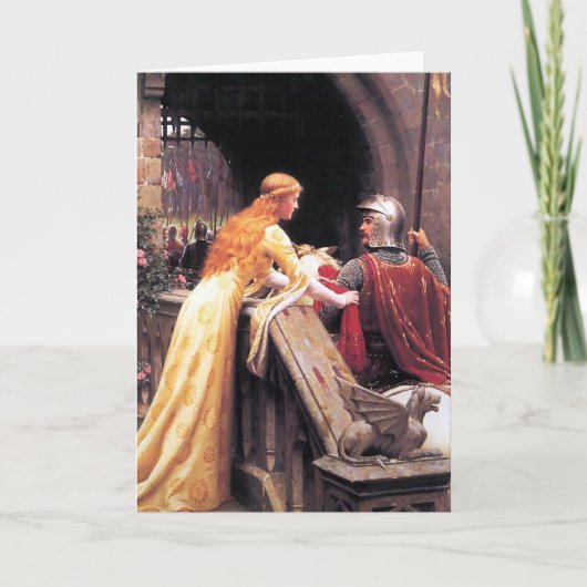 God Speed by Edmund Blair Leigton カード (正面)