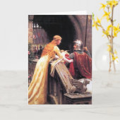 God Speed by Edmund Blair Leigton カード (黄色い花)