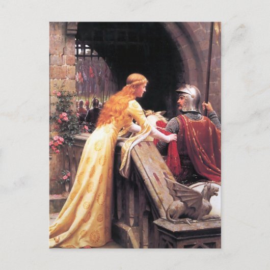 God Speed by Edmund Blair Leigton ポストカード (正面)