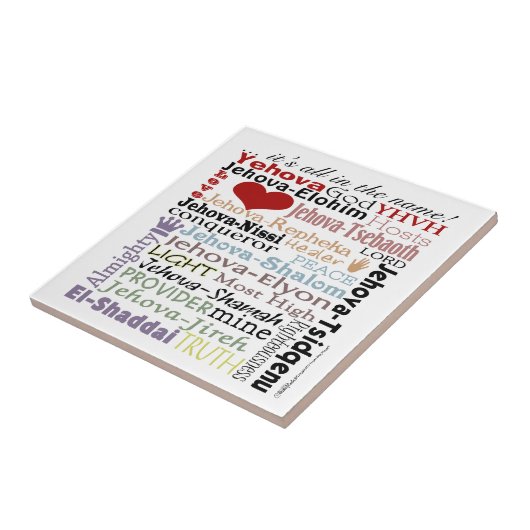 God-Subway Artの名前 タイル (側面)