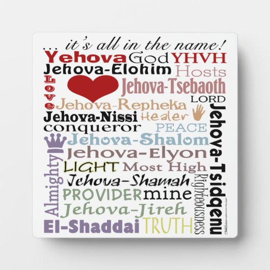 God-Subway Artの名前 フォトプラーク (正面)