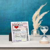 God-Subway Artの名前 フォトプラーク (インサイチュ)