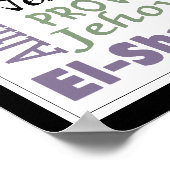 God-Subway Artの名前 ポスター (角)