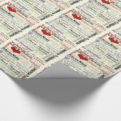 God-Subway Artの名前 ラッピングペーパー (角)