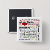 God-Subway Artの名前 缶バッジ (正面&裏面)