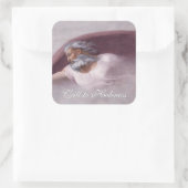 God the Father Renaissance Devotional Design スクエアシール (バッグ)