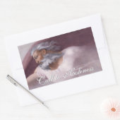 God the Father Renaissance Devotional Design 長方形シール (封筒)