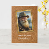 God threw away the Grandfather mold カード (黄色い花)