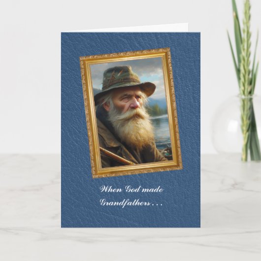 God threw away the Grandfather mold カード (正面)