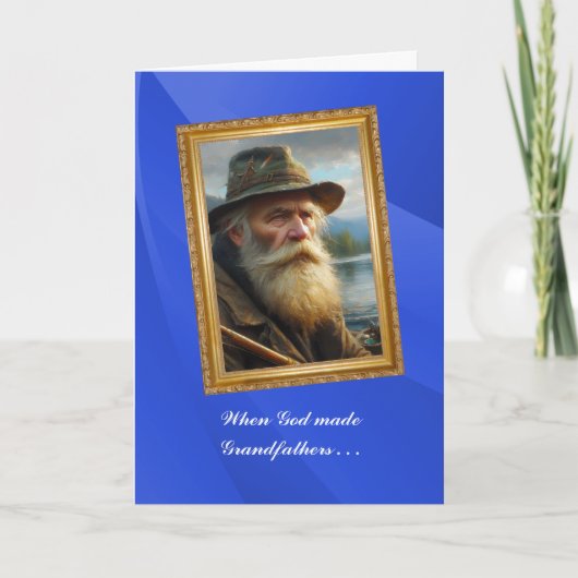 God threw away the Grandfather mold カード (正面)