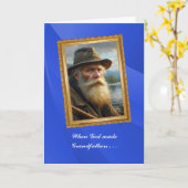 God threw away the Grandfather mold カード (黄色い花)