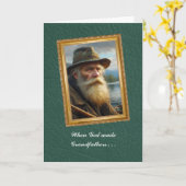 God threw away the mold for special person カード (黄色い花)