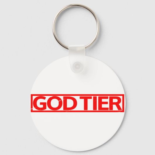 God Tier Stamp キーホルダー (正面)