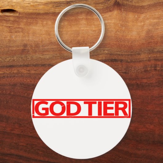 God Tier Stamp キーホルダー (正面)