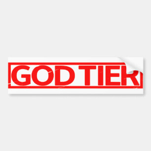 God Tier Stamp バンパーステッカー