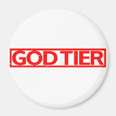 God Tier Stamp マグネット (正面)